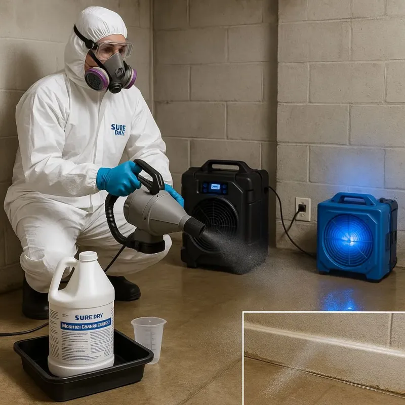 Sanitization and Odor Removal process in Vienna Bend, LA