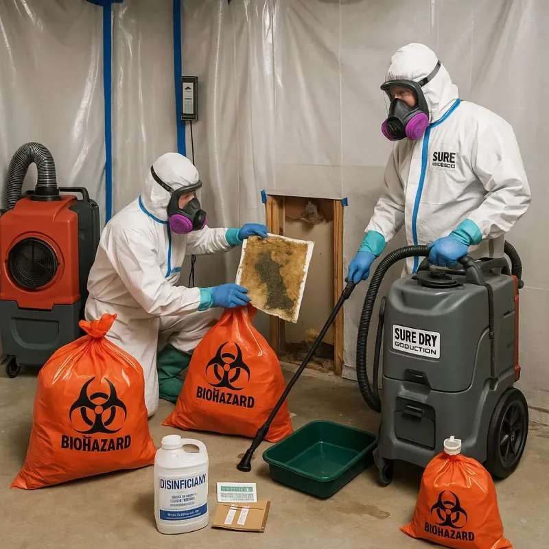 Contaminated Water Handling Protocols process in Vienna Bend, LA